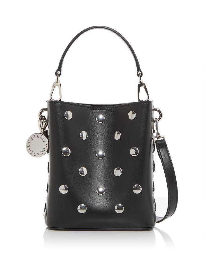 Stella McCartney Frayme Studded Bucket Bag