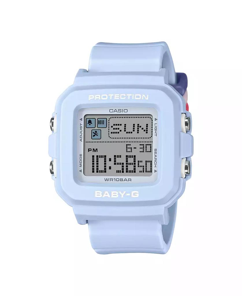 G-Shock G-Shock Ladies Blue Resin Watch, 39mm