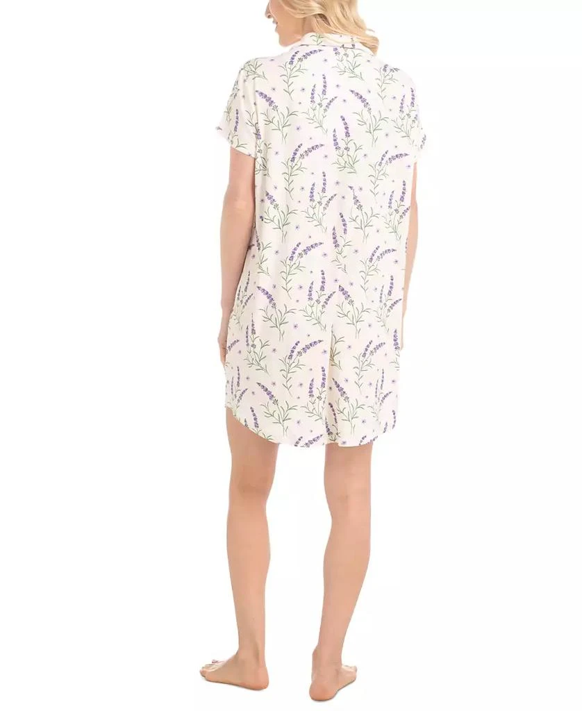 Hanes Women's Garden Grove Printed Short-Sleeve Sleepshirt 2