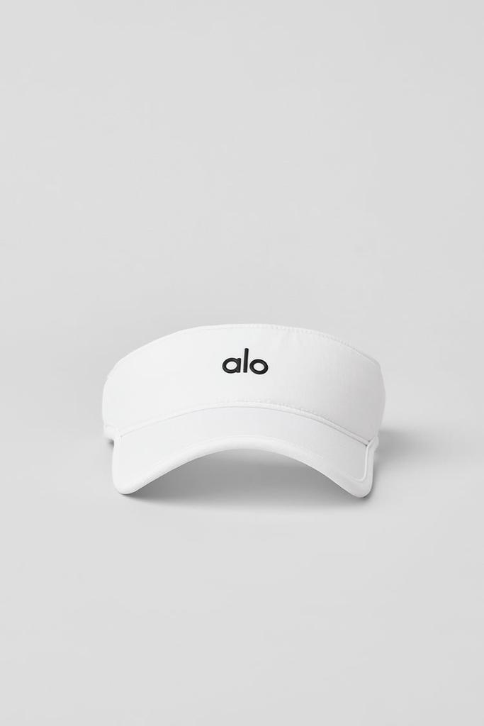 Alo Performance Eclipse Visor - White/Black