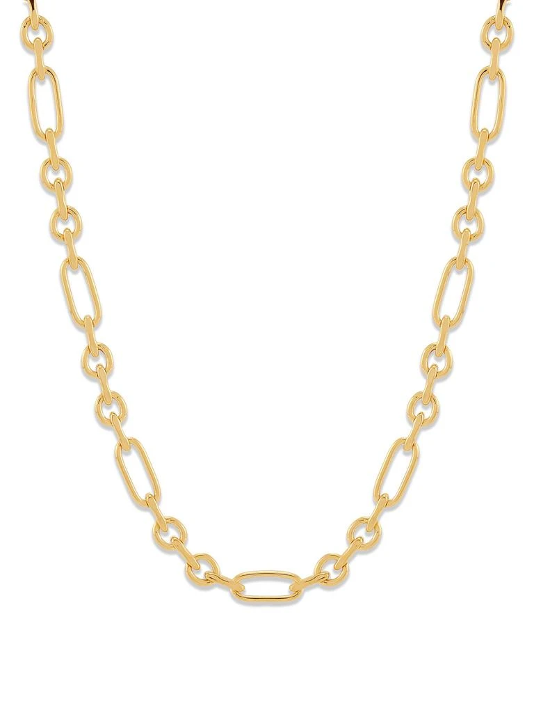 Saks Fifth Avenue 14K Yellow Gold Link Chain Necklace 1