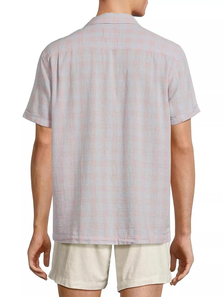 Rails Dresden Gingham Cotton Camp Shirt 5