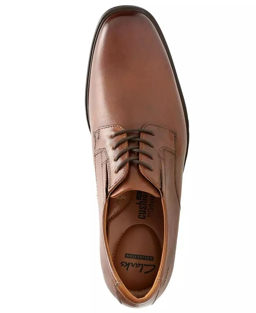 Clarks Collection Men's Tilden Plain-Toe Oxford Dress Shoes 3