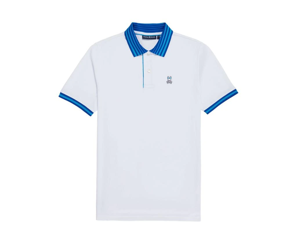 Shop Men's Norris Pique Polo White B6K502Z1PC-WHT on Sale at