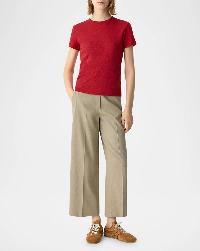 Theory Tiny Tee 2 Nebulous Organic Cotton Top 2