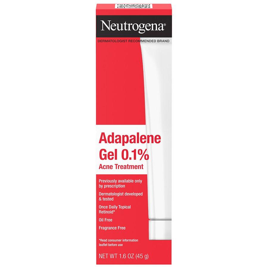 Neutrogena Adapalene Gel Acne Treatment Fragrance Free