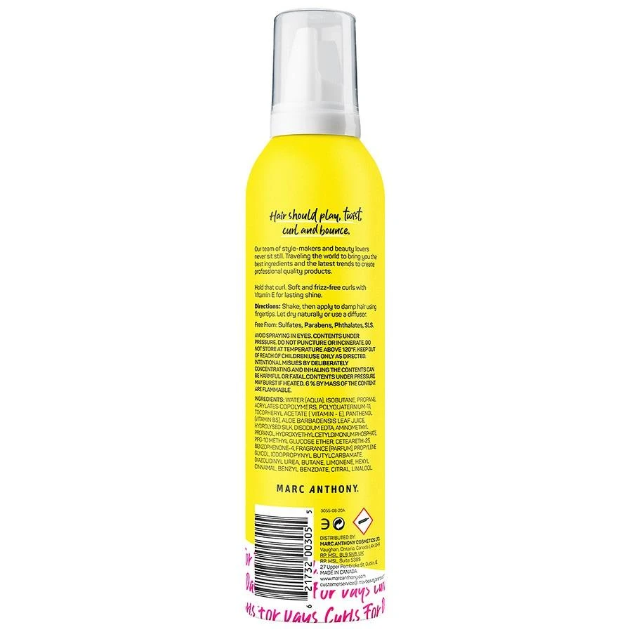 Marc Anthony Strictly Curls Curl Enhancing Styling Foam 2