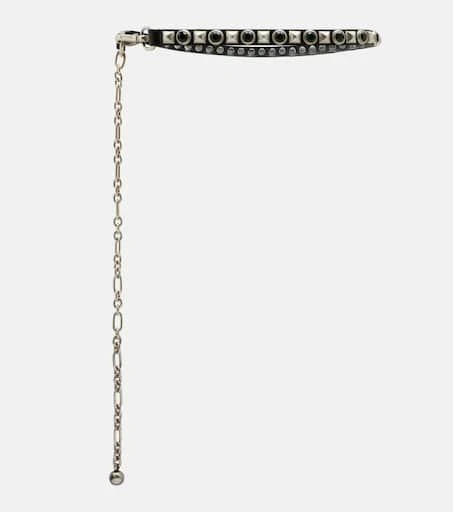 ETRO Embellished leather belt