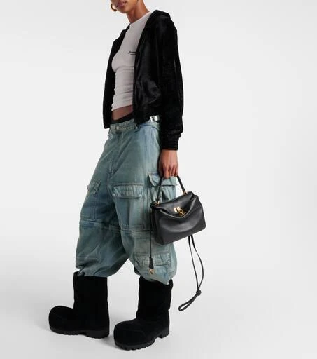 Balenciaga Alaska Low suede boots 2