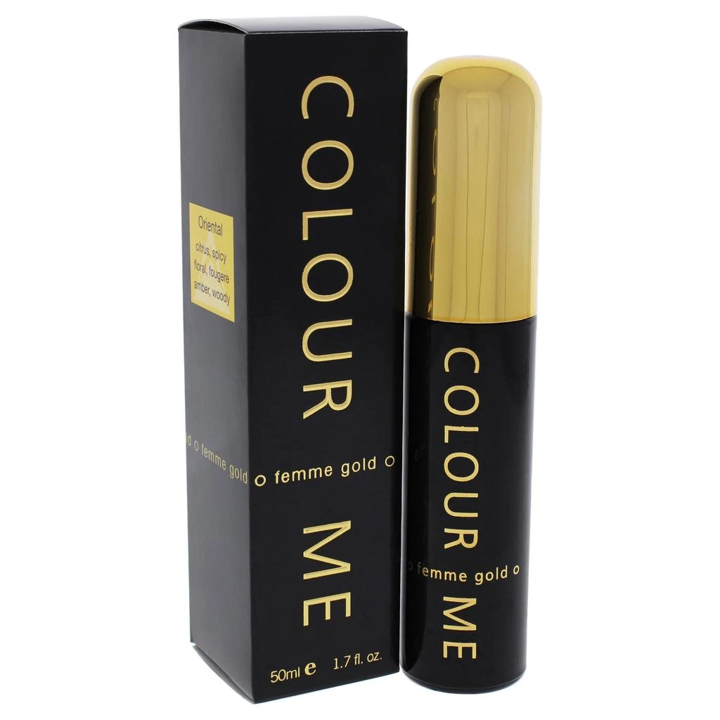 Milton Lloyd Colour Me Femme Gold by Milton-Lloyd for Women - 1.7 oz EDP Spray 3