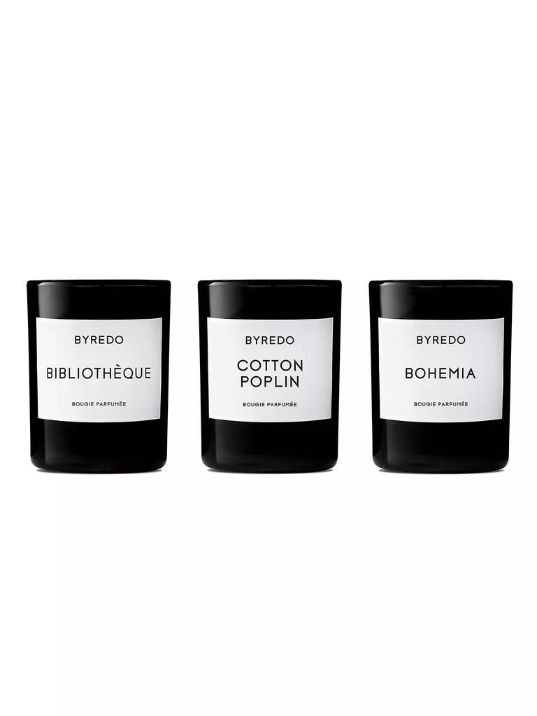 BYREDO La Sélection Gourmande 3-Piece Candle Set 1