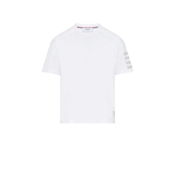 Thom Browne T-shirt with stripes 1