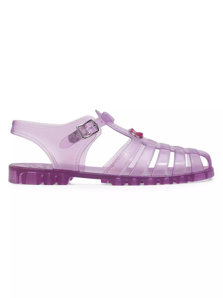 Coach Jelly PVC Logo Sandals 1