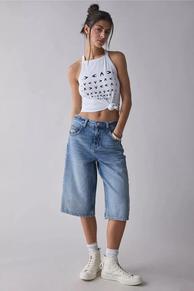 FANG NYC FANG NYC UO Exclusive Embroidered High Neck Tank Top 2