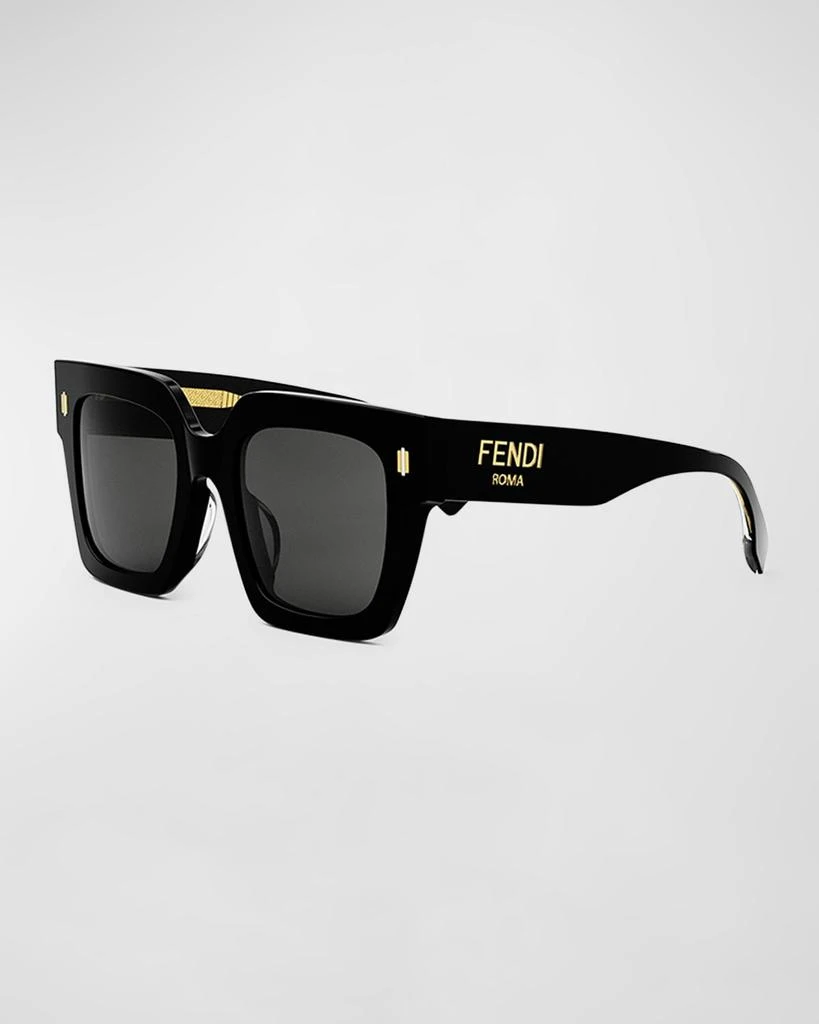 Fendi Fendi Roma Square Acetate Sunglasses 1