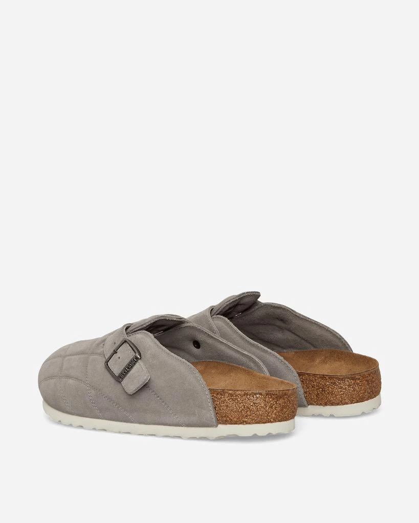 Birkenstock Boston Quilted Sandals Stone Coin 4