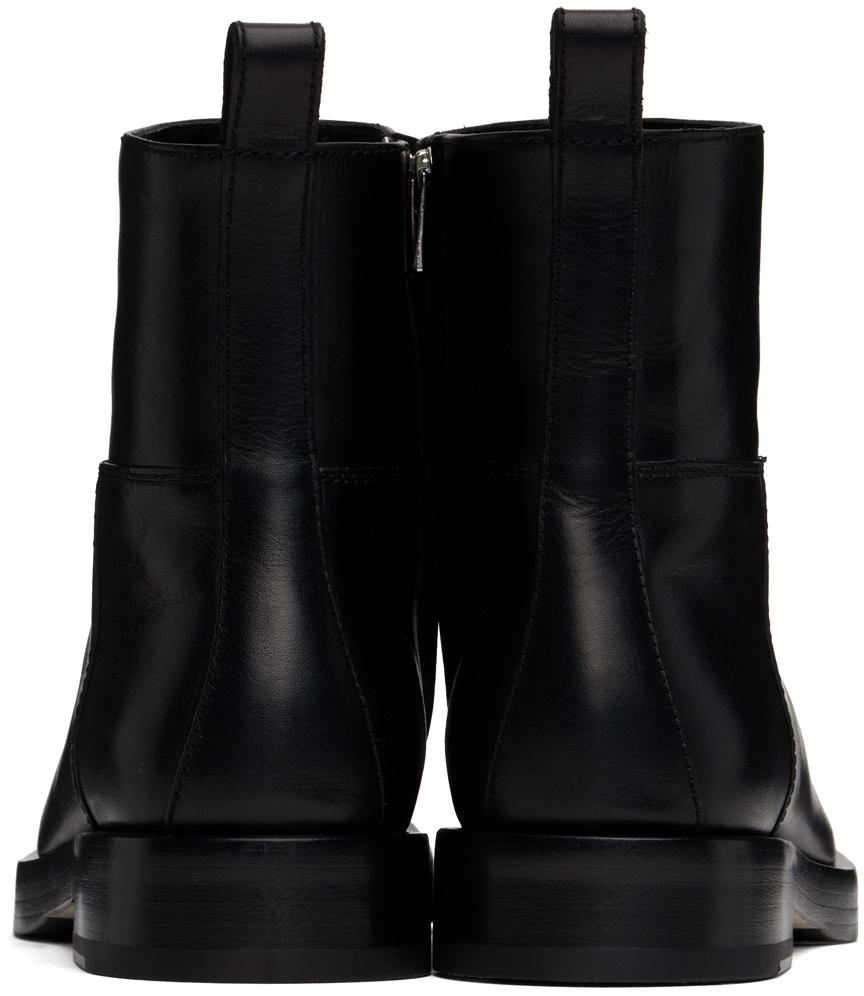 Officine Creative Black Bulla 003 Boots