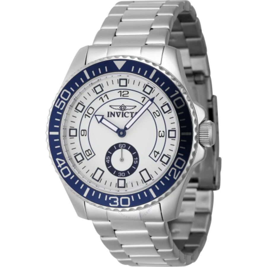 Invicta Pro Diver Quartz White Dial Men's Watch 47124 1