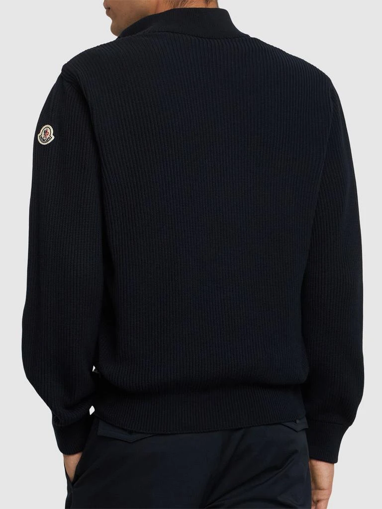 Moncler Padded Cotton Zip-up Cardigan 2