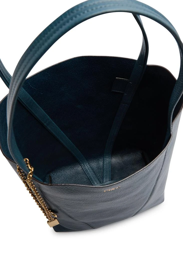 Chloé Spin medium grained leather tote 5
