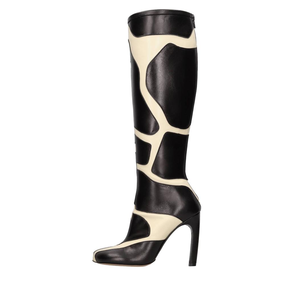 Dries Van Noten embroidered jacquard high boots - Boots