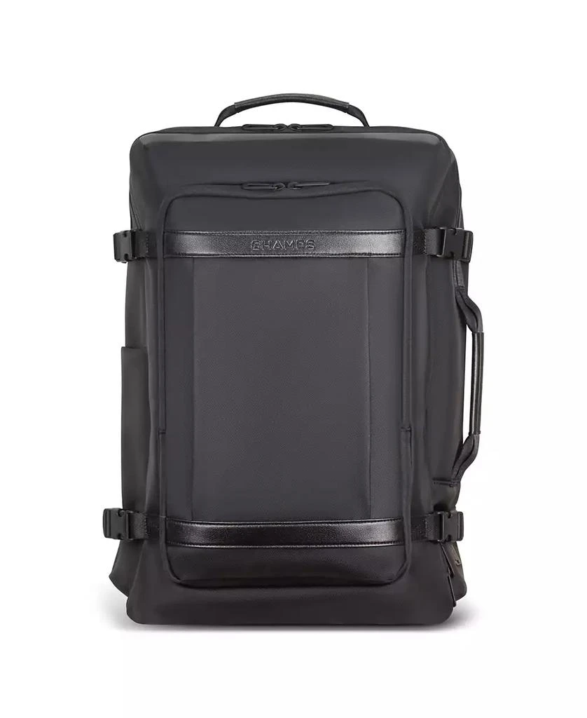 CHAMPS Onyx Collection - Carry-On Backpack with USB Port 1
