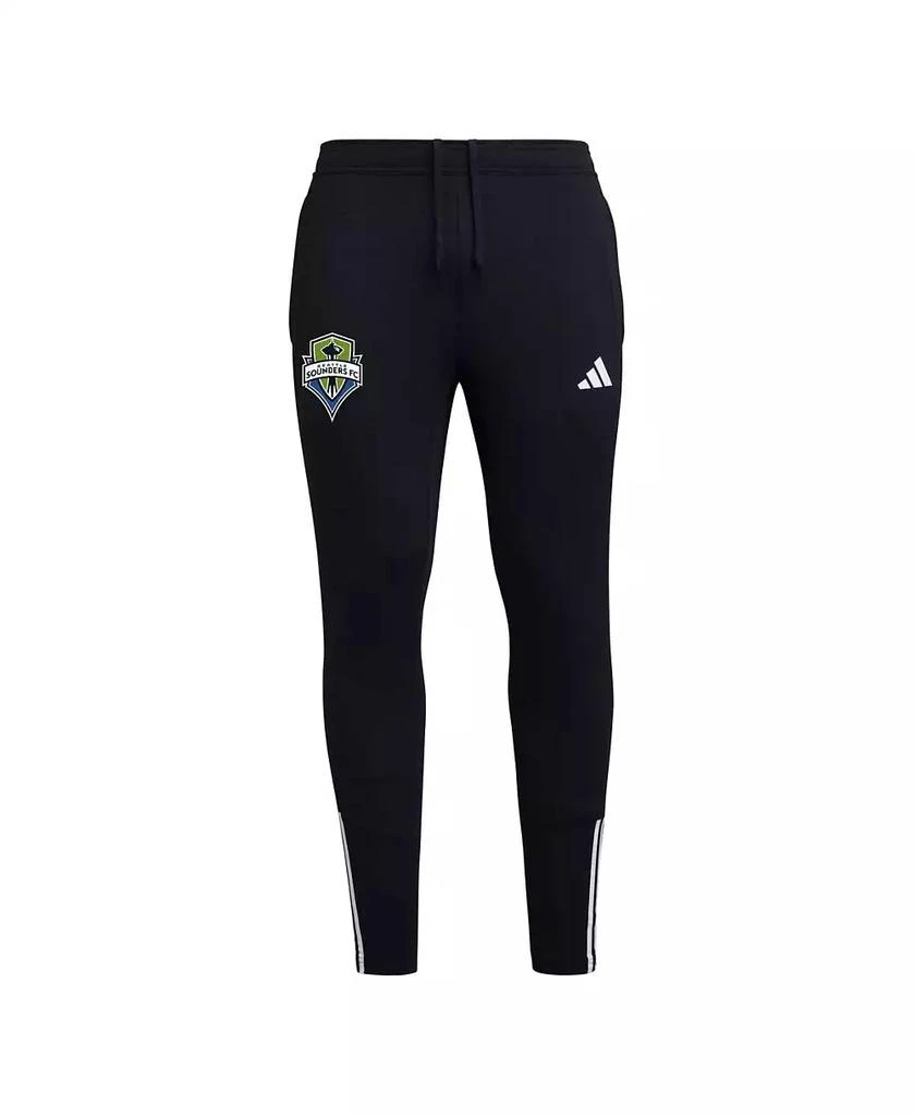 adidas Men's Black Seattle Sounders FC 2023 On-Field Team Crest AEROREADY Training Pants 3