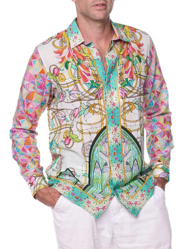 Ranee's Linen Blend Button Up Shirt 1