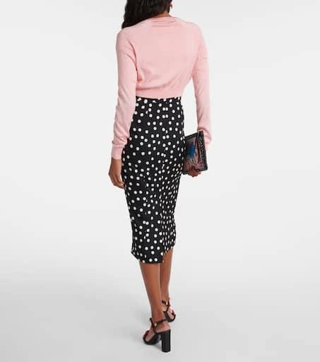 Dolce
Gabbana Capri cropped silk cardigan 3