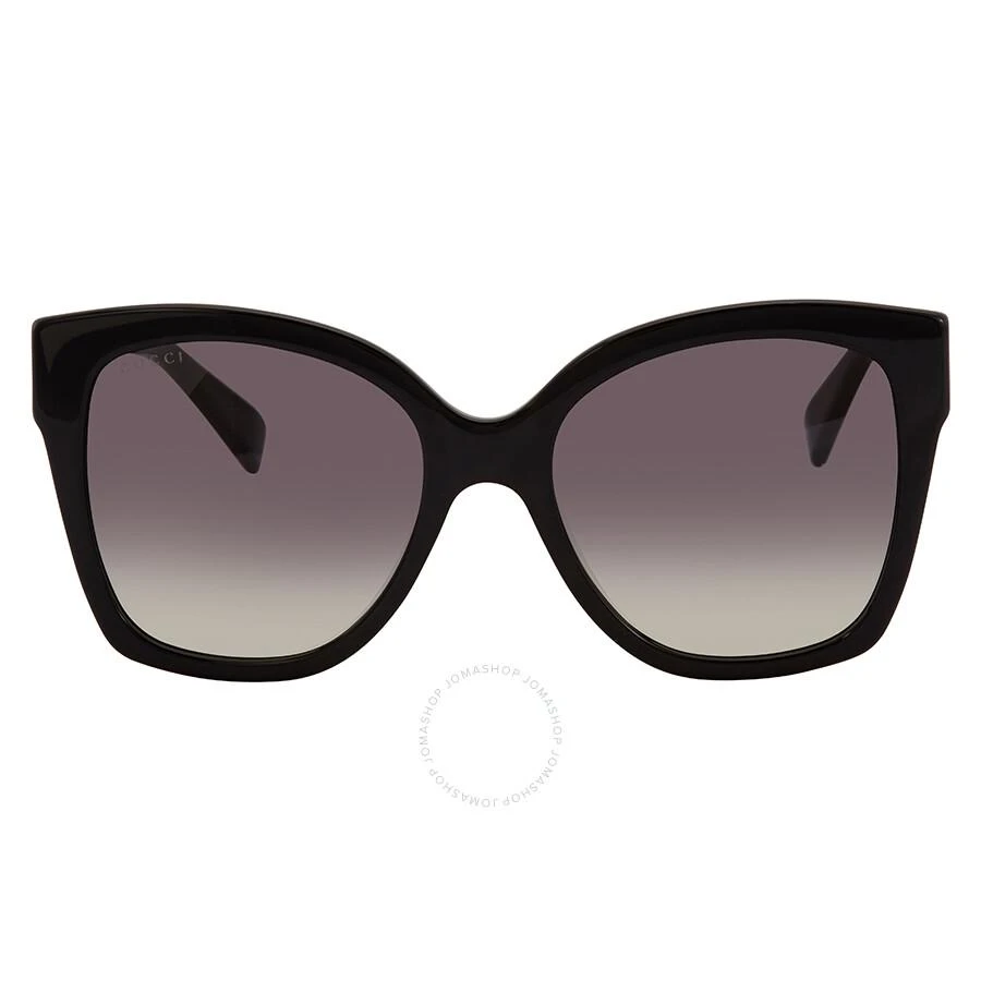 Gucci Grey Gradient Butterfly Ladies Sunglasses GG0459S 001 54 1