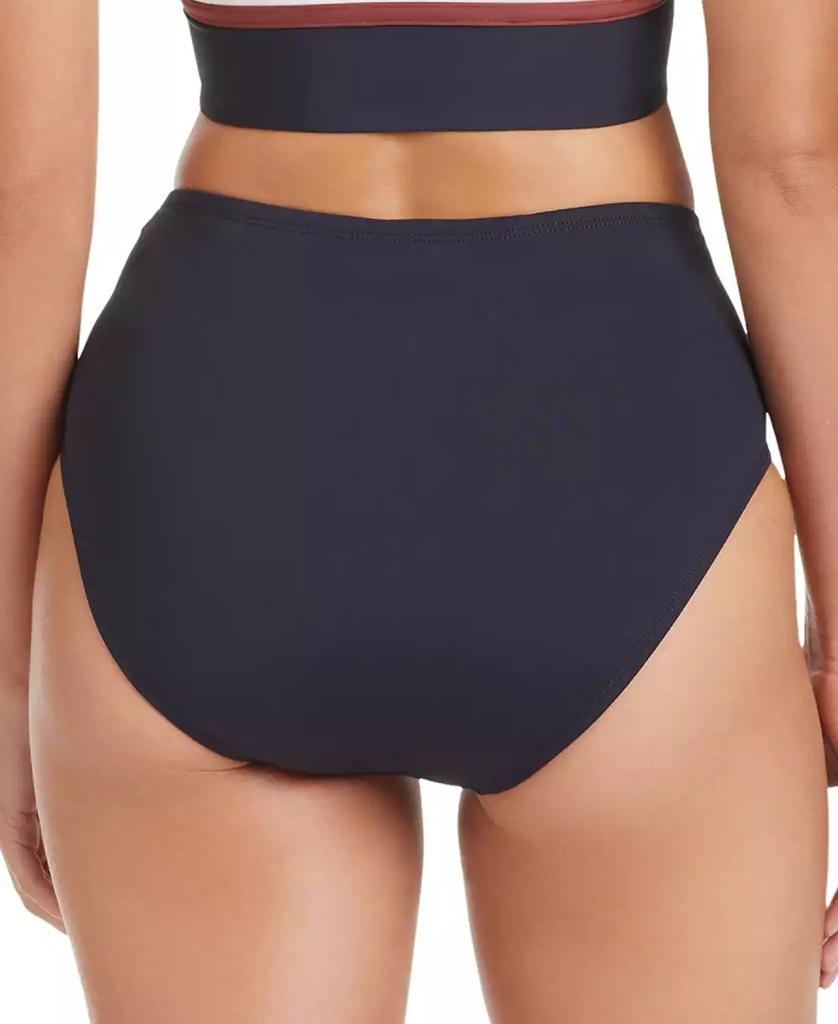 Bleu Rod Beattie Women's Button Down High-Waisted Bikini Bottoms