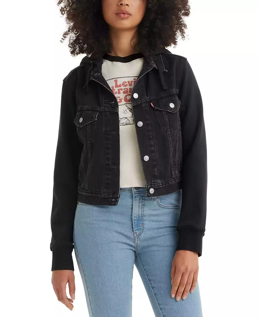 Levi's Women's Hybrid Hoodie Trucker Jacket
