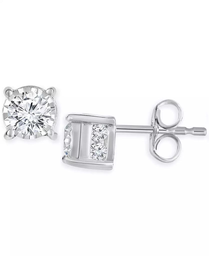 TruMiracle TruMiracle® Diamond Stud Earrings (3/4 ct. t.w.) in 14k White, Yellow or Rose Gold