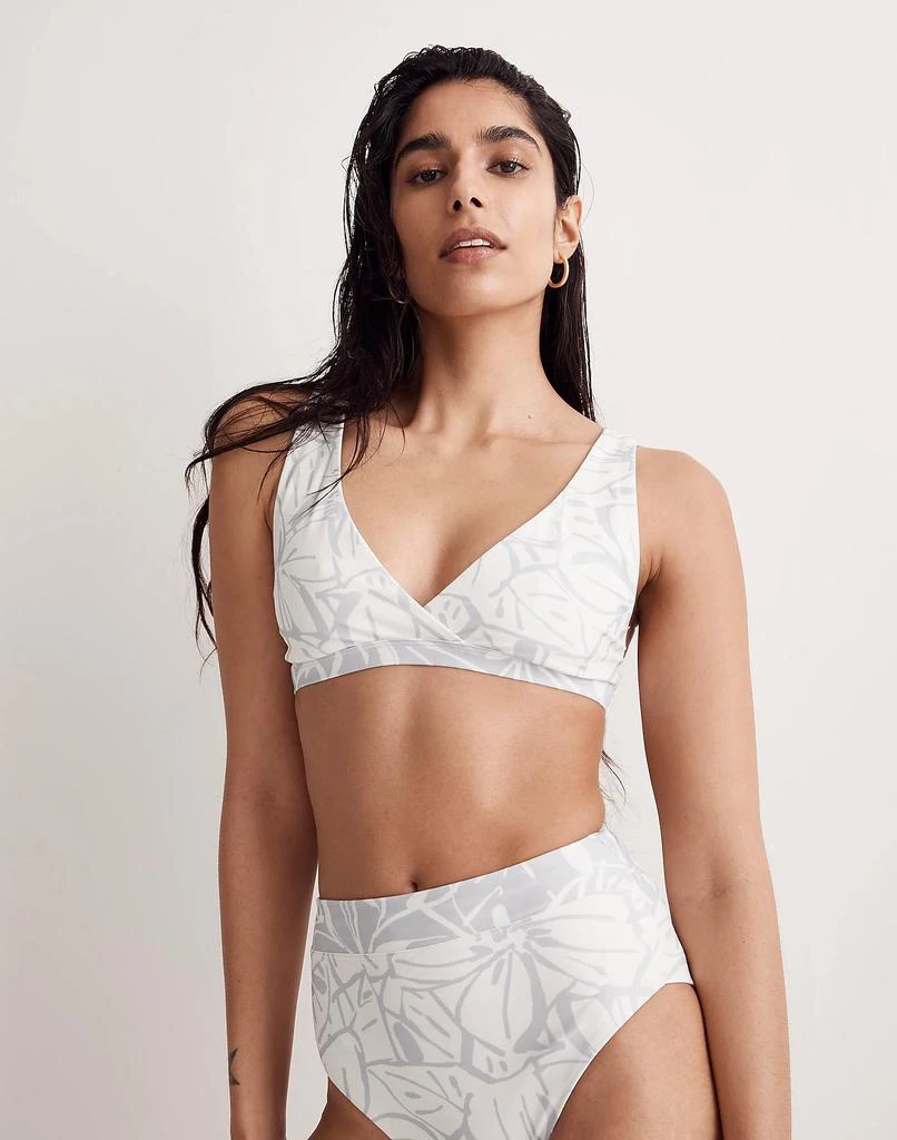 Madewell High-Cut Reversible Bikini Bottom 1