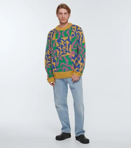 The Elder Statesman Patterned crewneck sweater 2