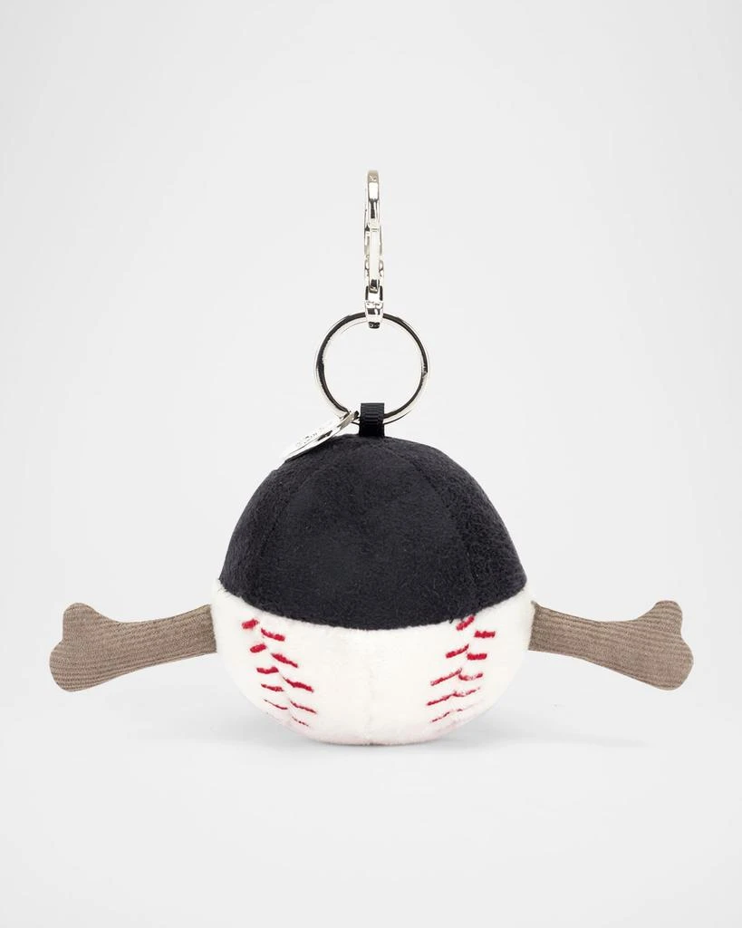 Jellycat Amuseables Sports Baseball Bag Charm 3