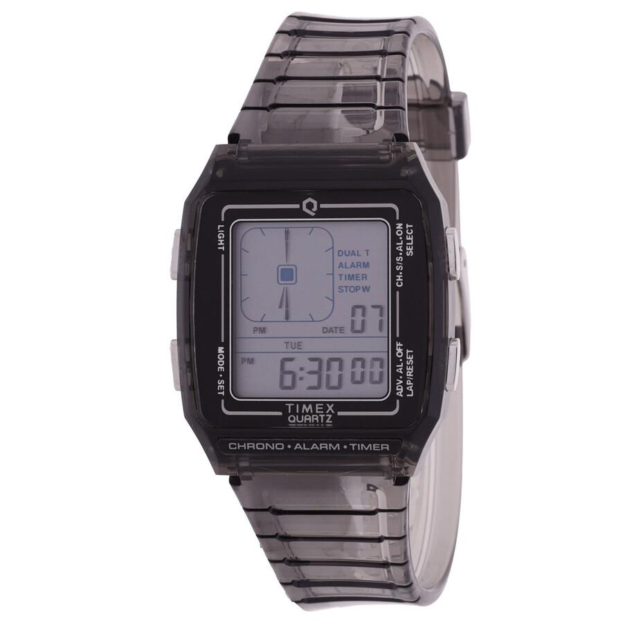 Timex Q Timex LCA Alarm Quartz Digital Unisex Watch TW2W45000VQ