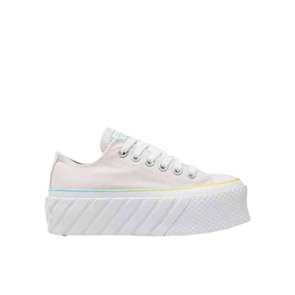 Converse Chuck Taylor All Star Lift 2X OX Pale Putty/White/Baltic Blue  A00559C Women's 1