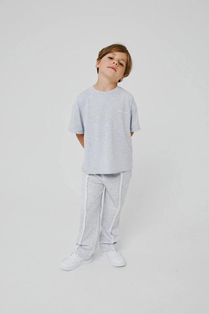 The Couture Club The Couture Club Kids Heavyweight Copyright T-Shirt in Grey 2