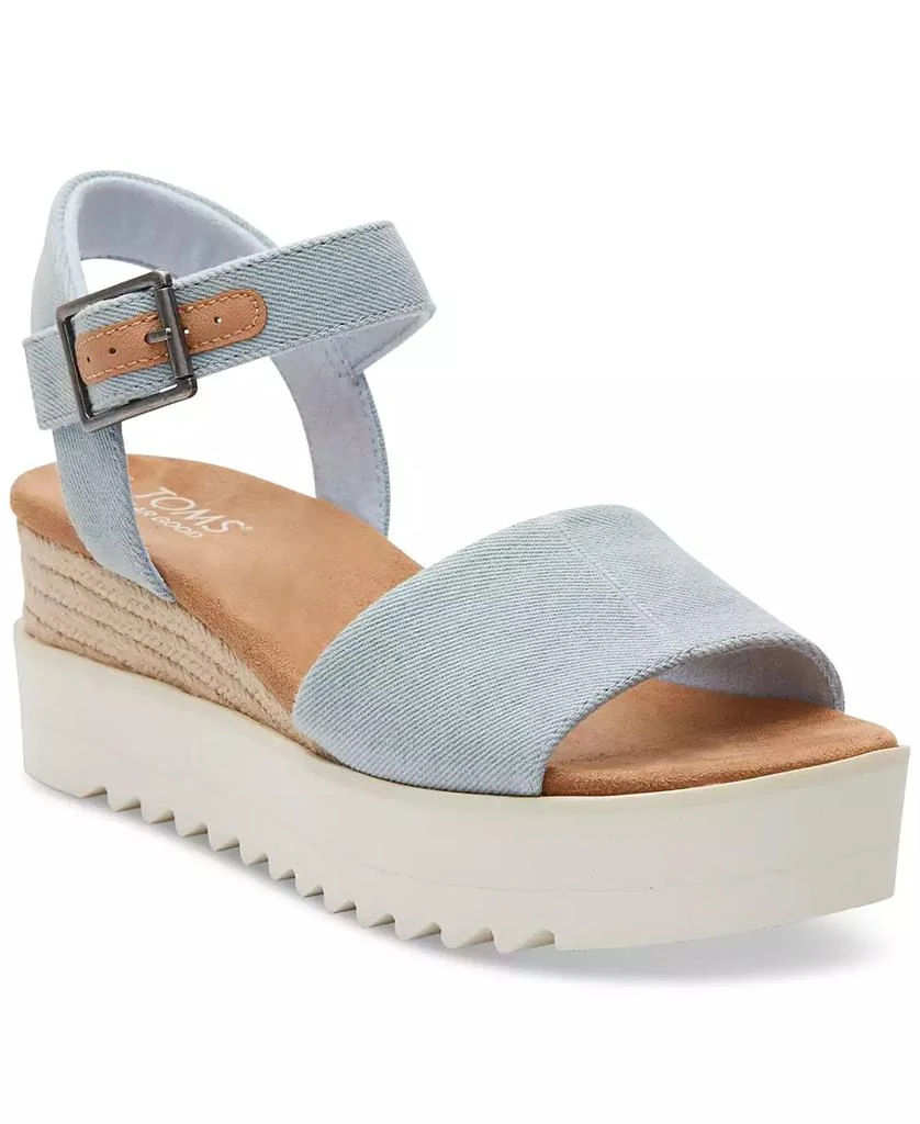 TOMS Women's Diana Platform Wedge Sandals 1