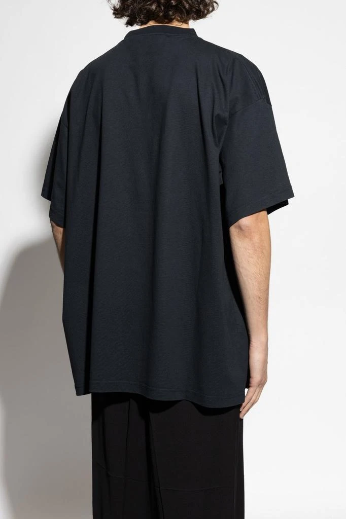 Balenciaga Balenciaga Logo Tape Crewneck T-Shirt 3