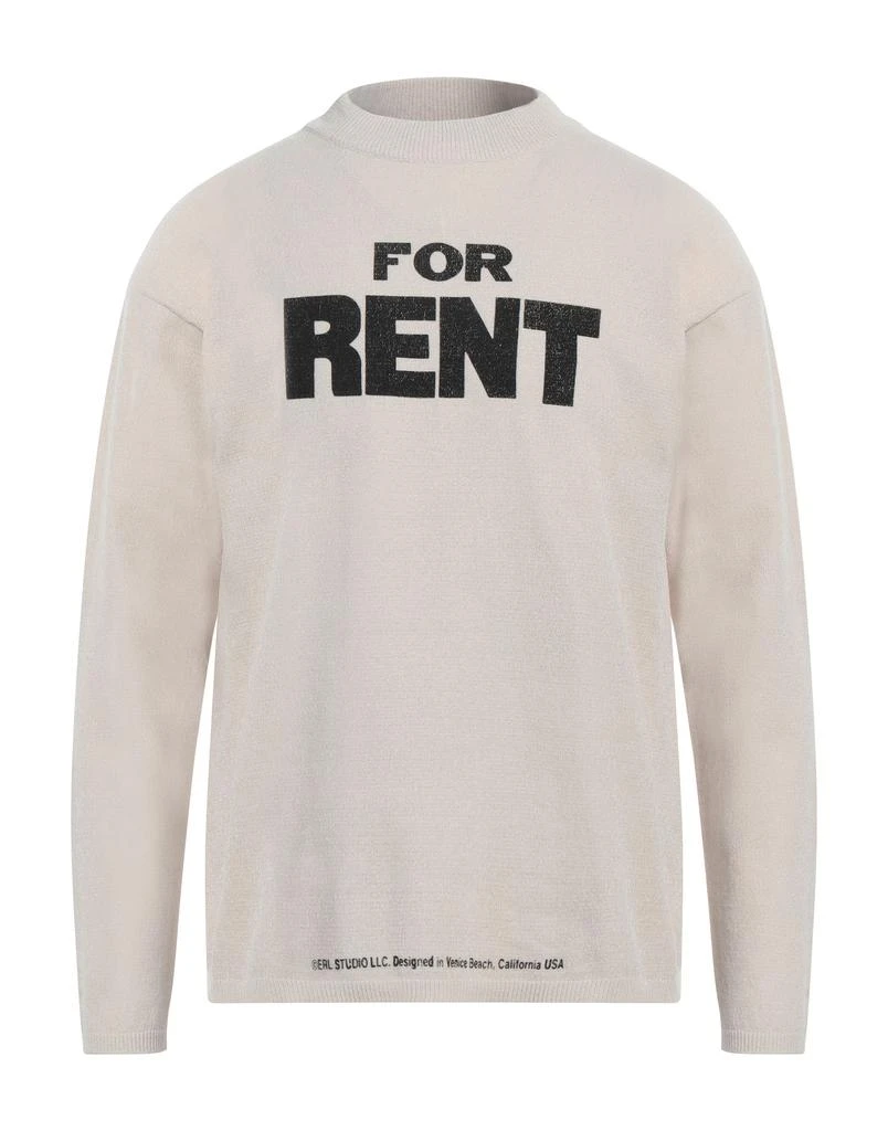 ERL V-Neck Hairy Sweater White White M - Sweaters - BeyondStyle