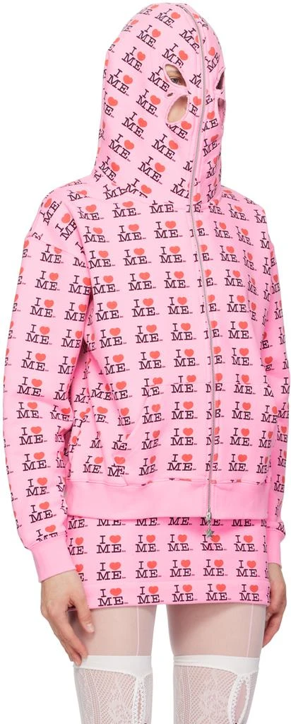 Ashley Williams Pink 'I Heart Me' Hoodie 4