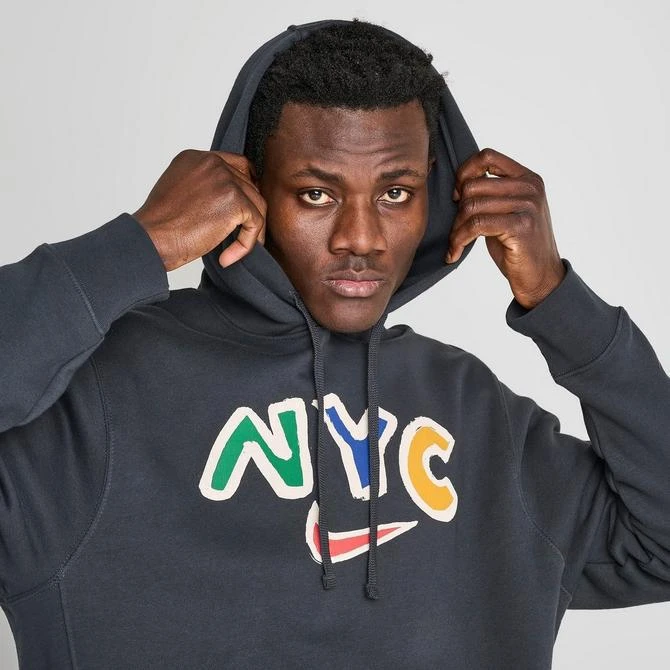 NIKE Men's Nike Sportswear Club Fleece NYC Local Pullover Hoodie 9