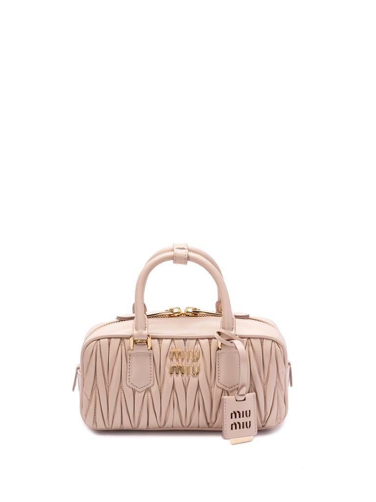 Miu Miu Miu Miu `Arcadie` Matelassé Nappa Leather Bag