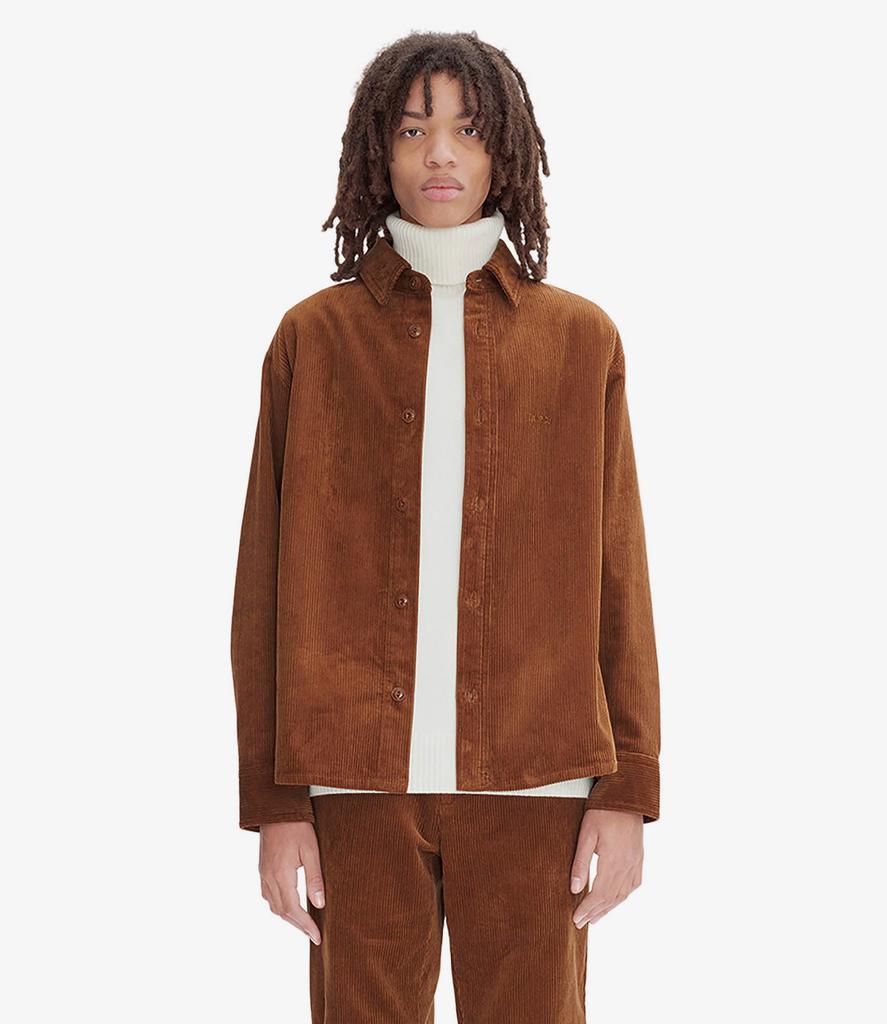A.P.C. Bobby Logo overshirt