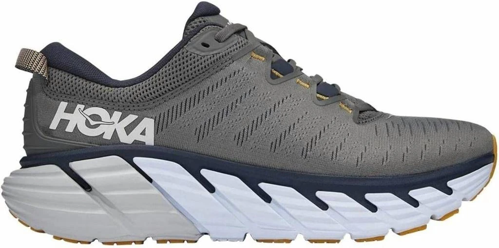 Hoka One One Men
s Gaviota 3 Sneaker In Charcoal Gray/ombre Blue 1