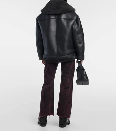 Acne Studios Shearling-lined leather jacket 3
