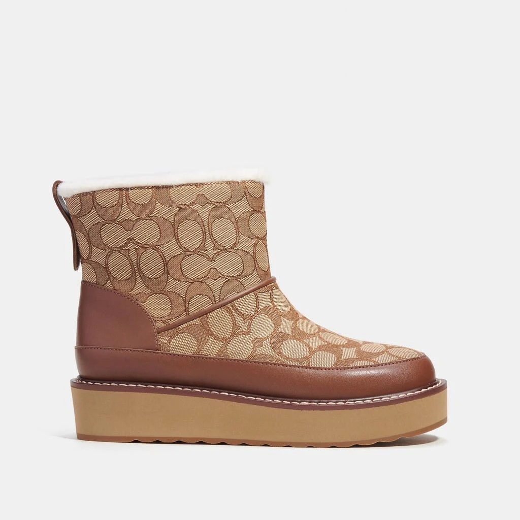 Coach Outlet Coach Outlet Indi Bootie In Signature Jacquard 2