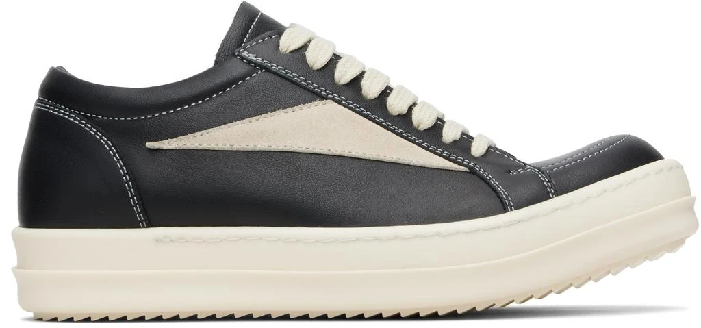 Rick Owens Black Concordians Vintage Sneaks Sneakers 1